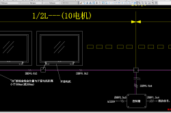厂房深化图-电动排烟窗布线图