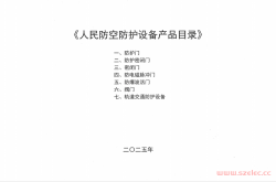 人民防空防护设备产品目录(2025年版)