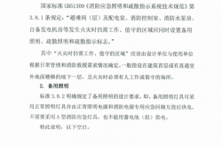 《消防应急照明和疏散指示系统技术标准》国家标准编制组关于备用照明设计的说明2020