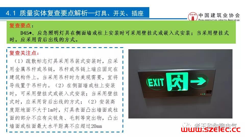 2020 建筑电气工程现场复查要点解析 第68张