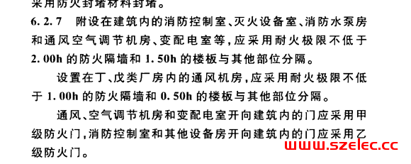 建筑设计防火规范2018以及民规2019 对电井以及设备房防火门等级的要求 第2张