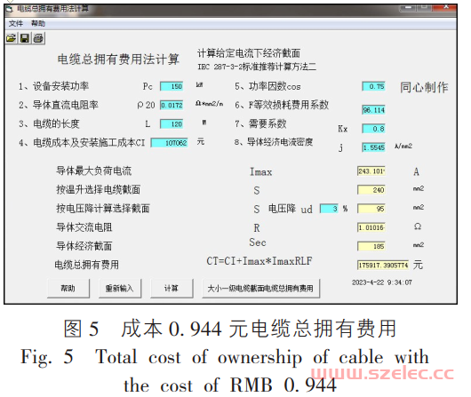  2023.5|孙岩:电力电缆经济电流截面选型计算的探讨 第5张