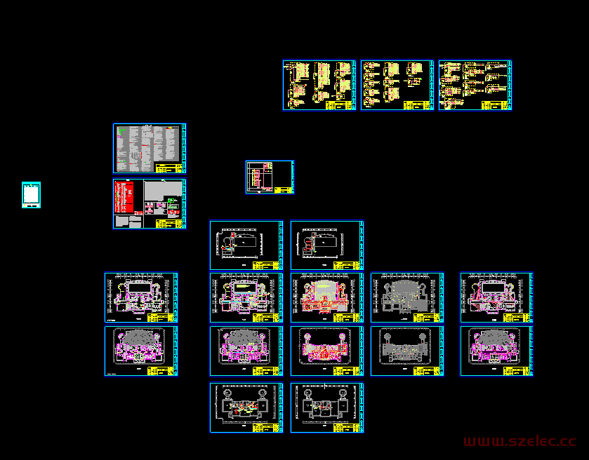 某大综合楼强弱电智能化全套施工图