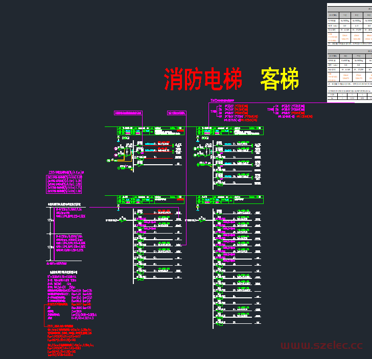 电梯配电系统图 第1张